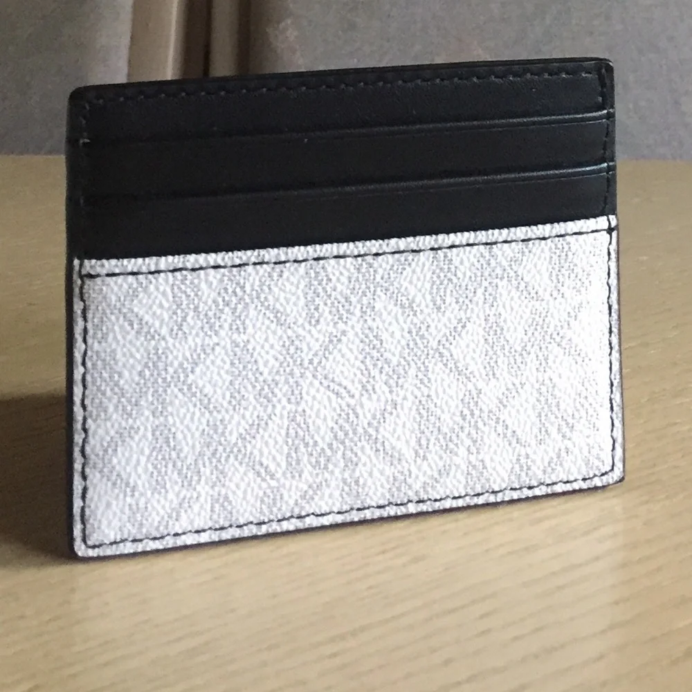 Michael Kors Cooper Bright White Card Holder Case
